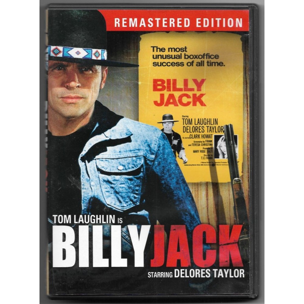 Billy Jack 1971 - Tom Laughlin Remastered 2009 DVD Movie Color Run Time 115 Mins